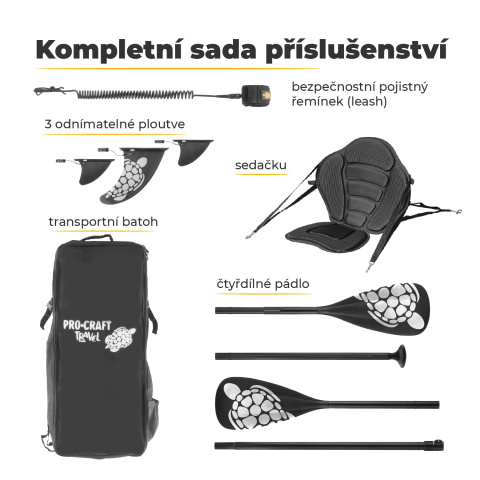 Paddleboard SET Procraft Travel SUP320 | SUP320